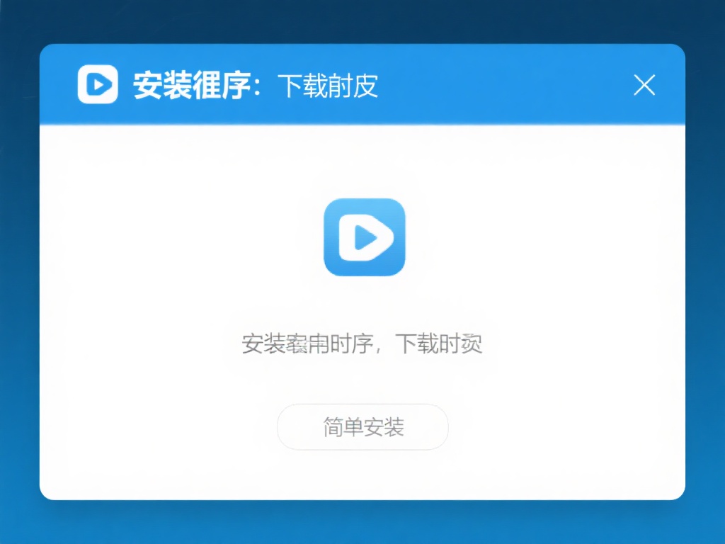 安装程序：下载完成后，双击安装包，根据提示完成简单