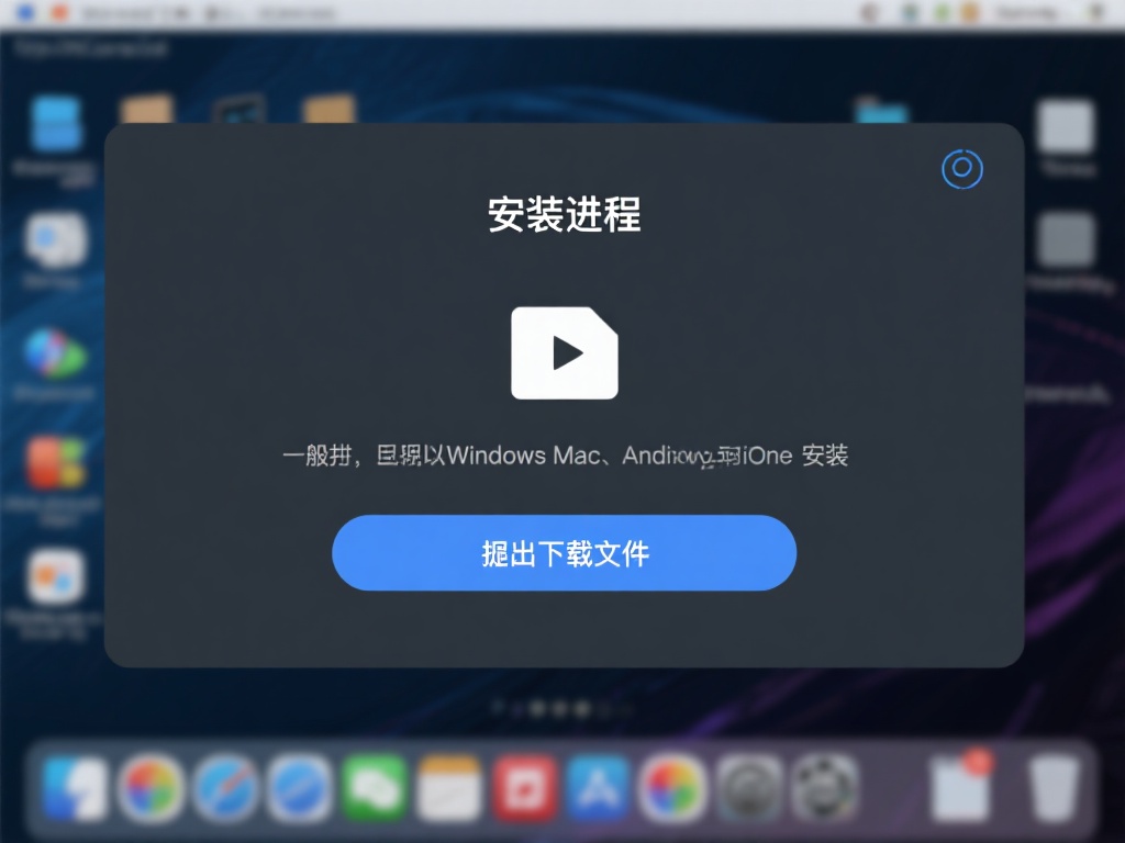 安装进程：执行下载文件，根据提示完成安装。一般来说