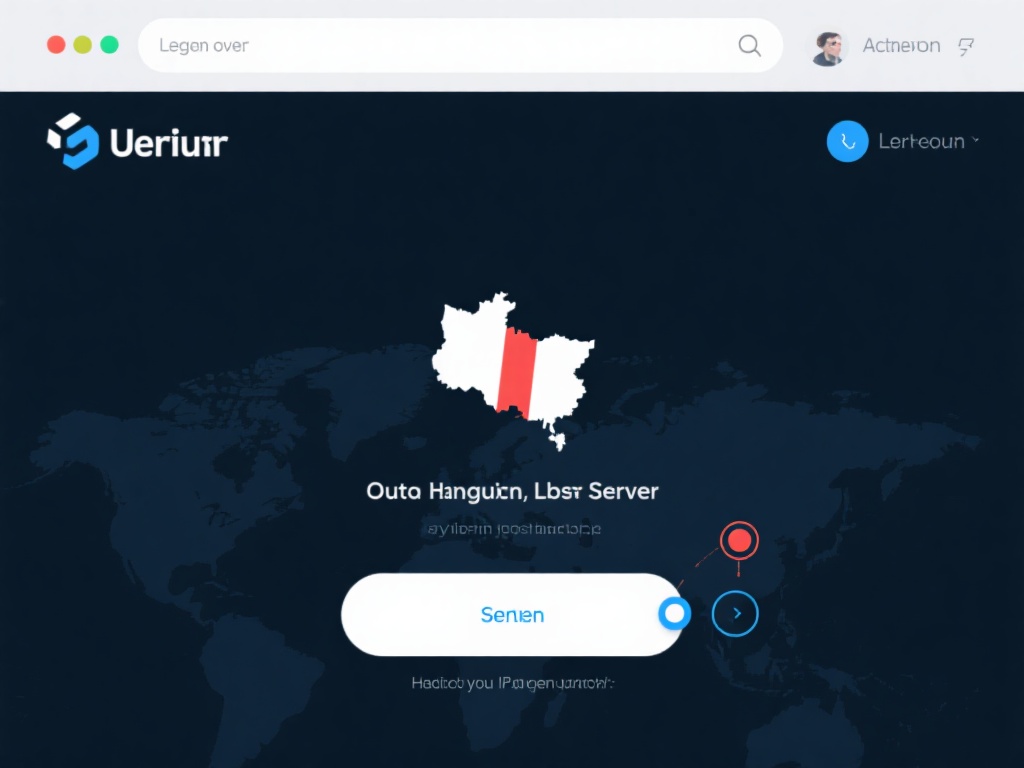 连接服务器：登录后，您可以选择自动连接，让系统挑选