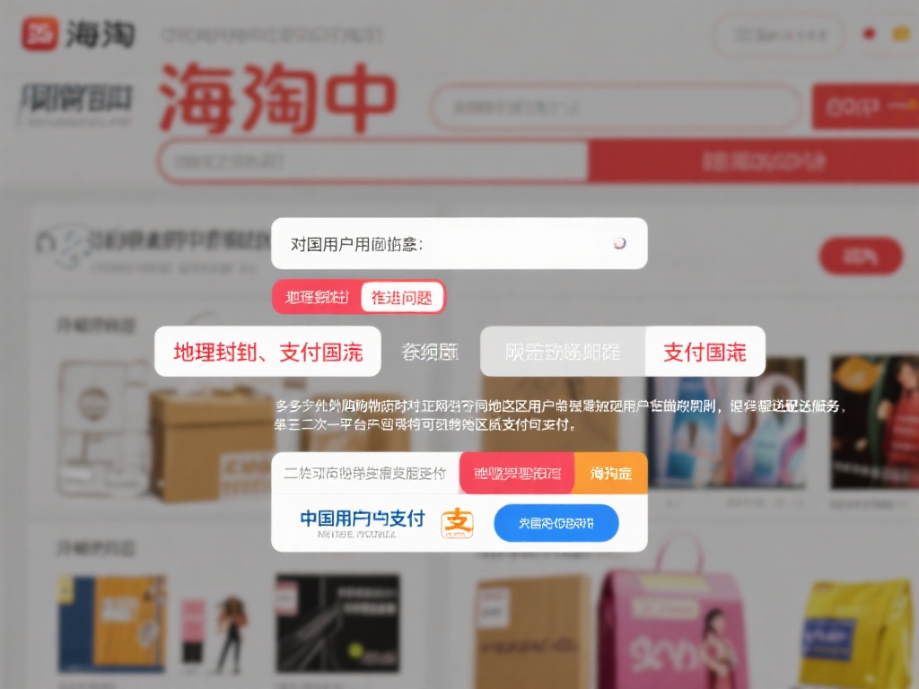 对于国内用户来说，海淘主要会遇到两大问题：地理封锁
